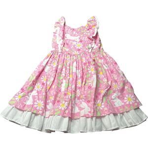 Eleanor Rose Adalyn Dress Girls Size 4-5 Bunny Butterfly